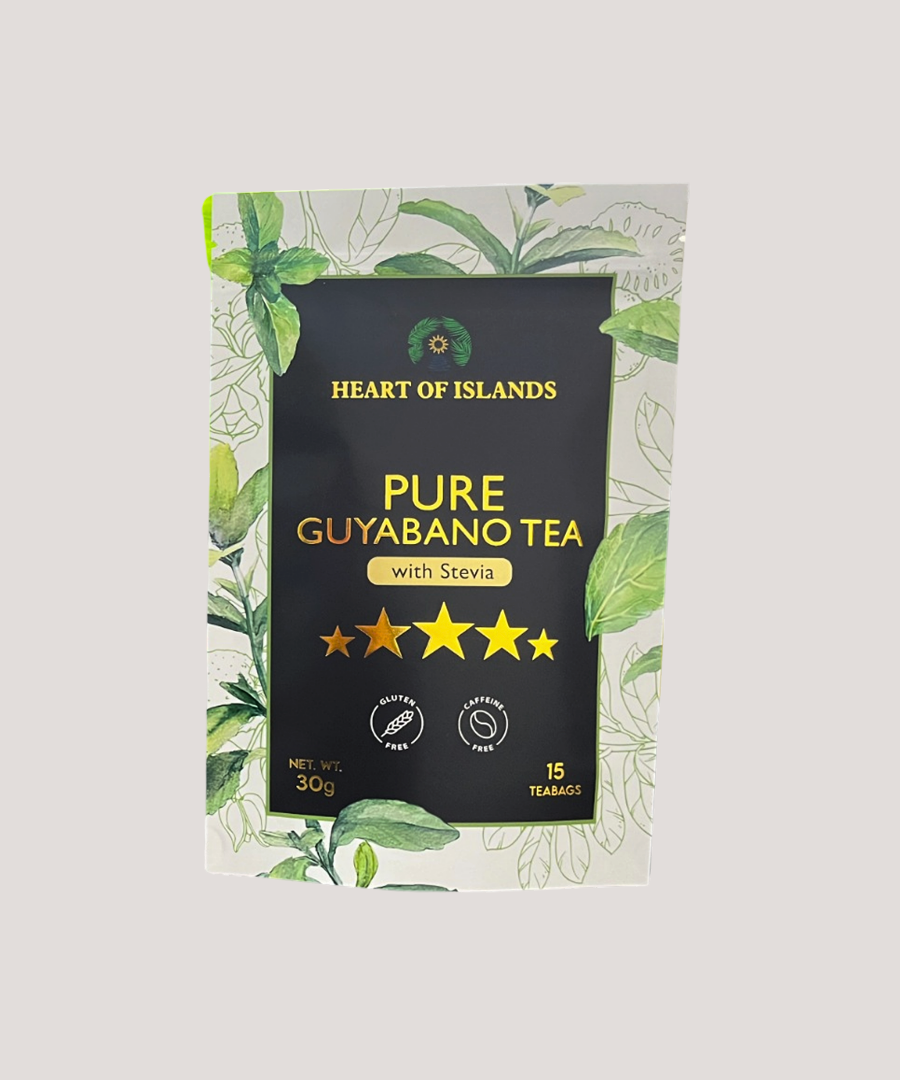 guyabano tea with stevia naturally sweet herbal tea